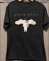 Vintažiniai Dead Sara Space Unisex Logotipo Marškinėliai Juodi Visų Dydžių Dovana Gerbėjams AL L black