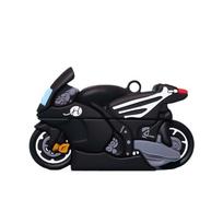 3D Motorcycle For Airpods Pro 3 Case,Silicone Shockproof Earphone Cover For Airpods 1 2 3 4/Airpods Pro 2 Case Funda Boys Men for airpods 3 2021 black