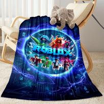 Roblox 180 Antklodė Minkšta Šilta Jauki Puikiai Tinka Ant Sofos Lovos Visais Metų Laikais Universalus Modernaus Stiliaus Unikali Dovana Šeimai ir Draugams Stovyklavimui 80cmx120cm