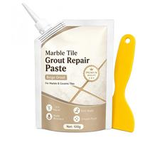 Plytelių siūlių užpildymo pasta, Sandarinimo kremas vonios, virtuvės grindų, sienų įtrūkimams, vidaus paviršių glaistas siūlėms one size white