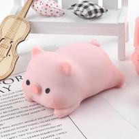 Creative Decompression Toy, Lala Pig, Kneading Music Dumplings, Tofu Balls, Decompression And Venting Artifact, Small Gift To white