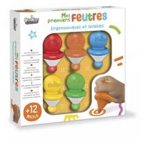 CreaLign: Pirmasis mano storų flomasterių rinkinys – 5 vnt.