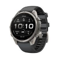 Išmanusis laikrodis Garmin Fenix 9 Pro – 47mm Titanium su grafito/juodos silikoninės apyrankės spalva | 010-04336-26 | 753759380199