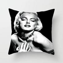 Marilyn Monroe Pagalvės užvalkalas Dekoratyvinis Poliesterio Sofos Mėtymo Pagalvės Užvalkalas Retro Moterys Super Žvaigždės Pagalvės Užvalkalas Namų Dekoras 45X45CM 18x18Inch