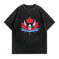 Vintage 90's WWF Bret The Hitman Hart Foundation Blood Is Thicker Than Water RARE T Shirt XL vintage Washed homme Stretched S black