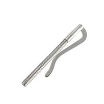 Unisex metalinis bifold Money Clip Bar Piniginė Pakeiskite dalis Spyruoklinis spaustukas Pinigų laikiklis balta