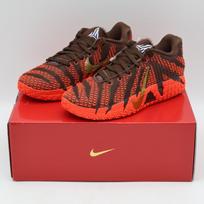 IB6509-200 Nike Ja 3 EP Lunar New Year Light Chocolate Metallic Gold Red (Men's) 6.5 black