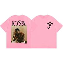 Rapper Tayc Joya Graphic T Shirts Unisex Unisex Hip Hop Vintage Short Sleeve Tshirts Fashion Casual 100cotton Tshirt Streetwear M pink