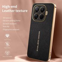 For Xiaomi 17T 17T Pro 15T 15T Pro premium electroplated lychee-textured phone case that’s shockproof and fingerprint-resistant For Xiaomi 17T juoda