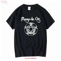 Mago De Oz Rock EspaOl Playera Negra Black T Shirt Vintage Soft Slightly Breathable Designer Clothes Casual Fashion M black