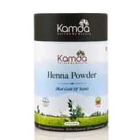 Kamda Sojat GI-Tag Natural Henna Powder for Hair & Beard | 100% Pure Mehndi Leaves | Chemical-Free, No PPD, No Ammonia | Rich Lawsone |Direct Farm-t white