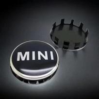 4P 56mm Car emblem Wheel Center Hub Cap wheel Badge covers for MINI works S One Countryman F54 F55 F56 F57 F60 Wheel NFJNF5 badge parts 56mm-4pcs gray
