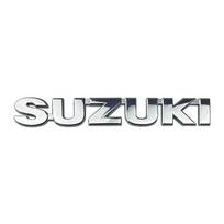 Metalinis bagažinės raidės emblema Suzuki SX4 S-Cross Samurai Swift Sport Jimny Grand Vitara XL Alto Ignis Automobilio galinė emblema Lipdukas sidabras