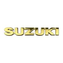 Metalinis bagažinės raidės emblema Suzuki SX4 S-Cross Samurai Swift Sport Jimny Grand Vitara XL Alto Ignis Automobilio galinė emblema Lipdukas auksas
