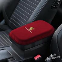 Automobilio pliušinis porankio pagalvėlė Porsche Cayenne Panamera Macan 911 918 Taycan Boxster Cayman Dydelio tankio kempinės centrinės konsolės pagalvėlė brown