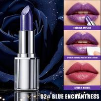 pH spalvą keičiantis lūpų dažas, Neatsilupantis auksinis krištolinis lūpų balzamas, Drėkinantis blizgus lūpų blizgis 02# blue enchantress