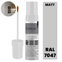 Gray touch-up paint for kitchen and living room furniture RAL 7047 matte