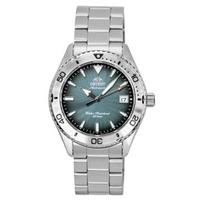 Orient Mako Sport Stainless Steel Green Dial Automatic Diver's RA-AC0Q13E 200M Men's Watch žalia