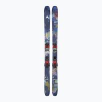 Kalnų slidės + apkaustai Atomic Bent 90 + STR 12GW multicolor