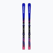 Kalnų slidės Salomon Equipe GS Pro + I12 GW race blue/equipe red