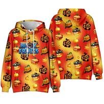 Blox Fruits Spaudiniai Vyriški Džemperiai Su Gobtuvu Moteriški Hip Hop Vintage Palaidinės Per Dydį Gatvės Drabužiai Unisex XXS yellow