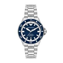 SEA EXPLORER AR60079 Silver [Emporio Armani] Men's Watch, blue