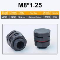 New Waterproof Vent Plug M5 M6 M8 M12 M16 Nylon Breather Valve Air Vent New
