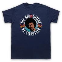 2025 GIL SCOTT HERON, The Father of Black Rap, European and American Youth Pop, Energetic Daily Round-neck Short-sleeved T-shirt 3XL black