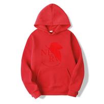 Evangelions Nerve Logo Symbol Angel Anime Manga Geek Nerd Mens hoodies Man 2XL red