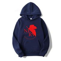Evangelions Nerve Logo Symbol Angel Anime Manga Geek Nerd Mens hoodies Man M black