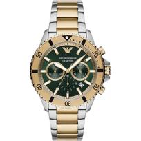 Emporio Armani AR11586 Diver Chronograph Men’s Watch 43mm auksas