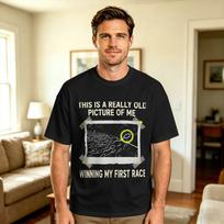 The Very First Picture of Me Sperm Beer Funny T Shirt Summer Pure Cotton T Shirts For Adult Custom DIY Tshirt Streetwear Tees L white