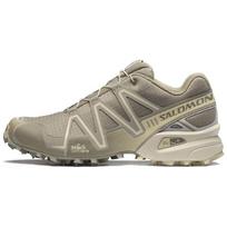 SALOMON Speedcross 3 Comfortable Slip Resistant Abrasion Resistant Low top Running Shoes Unisex Khaki L41764700 46 gray