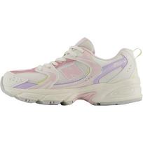 New Balance 530 Lace Classic Comfortable Low Top Kids Running Shoes Unisex sneaker White Pink Purple G53076Q 38.5 gray
