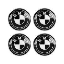4Pcs BMW Car Wheel Center Cap Hub Covers Accessories For BMW G80 G06 G07 G42 G14 G15 G16 F82 F20 F21 F83 M2 M3 M4 M5 M8 F95 F96 black
