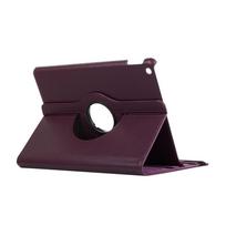 For IPad Mini 1 2 3 360 Degrees Rotating PU Leather Flip Cover Tablet Case F or Pad Mini4 5 7.9  Smart Stand Holder Shell For Mini 4 violetinė