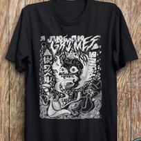 Grimes Visions 2012 T-Shirt - Grimes Shirt, Tour Shirt, Pop Eksperimental Music M white
