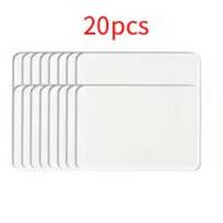 5×3cm Stačiakampis Pasidaryk pats Akrilinis Magnetų Rinkinys Šaldytuvo Magnetas Namų Dekoras Individualizuotos Nuotraukos Atvirukas Rankų Darbo Amatai 20pcs white