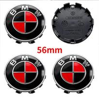 56mm Car Wheel Center Hub Caps Hub Cover Emblem Badge Logo Accessories For BMW E46 E39 E87 E90 E36 E28 E53 E30 E61 E62 E60 E34 black