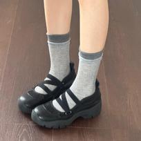 Moteriški Retro Suede Mary Jane Bateliai su Kryžminiais Dirželiais - Lengvi, Storu Padu, Patogūs Apvaliu Priekiu 40 gray