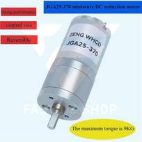 Jga 25-370 6 v, 12 v, 24 v, 370 miniature DC reduction motor with maximum torque of 9KG. Single motor 12V