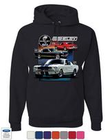 Ford Mustang 1969 Shelby GT350 GT500 Hoody Amerikietiško raumeninio automobilio Palaidinė S black