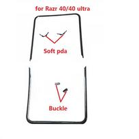 For Motorola Moto Razr 40 50 60 Ultra 40U 60U Front Screen Stand Middle Bezel Frame LCD Display Bracket Hoder Repair 40 40U Full set