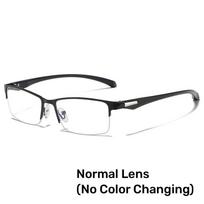 Išmanieji fotochrominiai skaitymo akiniai vyrams Madingi presbyopia akiniai nuo saulės 2 in 1 Unisex toliaregių akiniai receptiniai +1,0 +1,5 +3.0 black