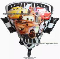 McQueen & Thomas Mini aliuminio folijos balionai gimtadienio šventės dekoracijoms