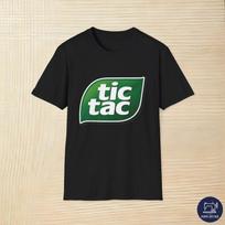Tic Tac Logo Unisex T-Shirt XXXL white