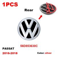 For Volkswagen VW Passat B8 2016 2017 2018 Logo Car Badge Hood Front Grille Rear Trunk Emblem Decoration Replacement Accessories RQ3 For Passat 16-2018 black