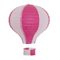 Hot Air Balloon 12''30CM Festival Lantern Hanging Air Balloon Paper Lantern Air Balloon Lantern rose stripe
