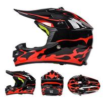 DOT sertifikuotas pilno veido vaikams skirtas visureigio dviračio šalmas Kalnų dviračio važiavimo saugumas M 51-52cm Head Circumference black