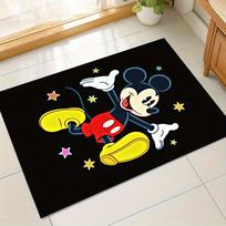 1pc. Mickey Mouse Cartoon Rug for Home Office Chair Cover Outdoor Gift Decorative Floor Matz041187 60cm by 90cm white
